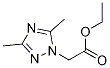 2-(3,5-二甲基-1H-1,2,4-噻唑-1-基)乙酸乙酯結(jié)構(gòu)式_1248438-81-4結(jié)構(gòu)式