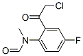 (9ci)-n-[2-(氯乙酰基)-4-氟苯基]-n-甲基-甲酰胺結構式_124958-76-5結構式