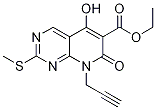 5-羥基-2-(甲基硫代)-7-氧代-8-(2-丙炔)-7,8-二氫吡啶并[2,3-d]嘧啶-6-羧酸乙酯結構式_1253791-05-7結構式