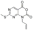 1-烯丙基-7-(甲基硫代)-1H-嘧啶并[4,5-d][1,3]噁嗪-2,4-二酮結(jié)構(gòu)式_1253791-06-8結(jié)構(gòu)式