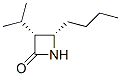 順式-(9ci)-4-丁基-3-(1-甲基乙基)-2-氮雜啶酮結(jié)構(gòu)式_125606-83-9結(jié)構(gòu)式