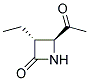 反式-(9ci)-4-乙?；?3-乙基-2-氮雜啶酮結(jié)構(gòu)式_125639-95-4結(jié)構(gòu)式