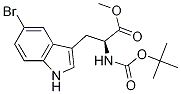 (s)-2-(boc-氨基)-3-(5-溴-3-吲哚)丙酸甲酯結(jié)構(gòu)式_1257851-13-0結(jié)構(gòu)式