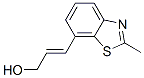 (e)-(9ci)-3-(2-甲基-7-苯并噻唑)-2-丙烯-1-醇結(jié)構(gòu)式_125873-50-9結(jié)構(gòu)式