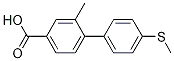 2-甲基-4-(甲基硫代)-[1,1-聯(lián)苯]-4-羧酸結構式_1261964-62-8結構式