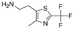 2-(4-甲基-2-三氟甲基-噻唑-5-基)-乙胺結(jié)構(gòu)式_1263281-04-4結(jié)構(gòu)式