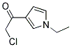 (9ci)-2-氯-1-(1-乙基-1H-吡咯-3-基)-乙酮結(jié)構(gòu)式_126624-56-4結(jié)構(gòu)式