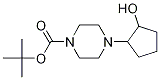 4-(2-羥基環(huán)戊基)-1-哌嗪羧酸 1,1-二甲基乙酯結(jié)構(gòu)式_1267023-34-6結(jié)構(gòu)式
