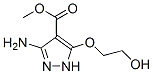 (9ci)-3-氨基-5-(2-羥基乙氧基)-1H-吡唑-4-羧酸甲酯結(jié)構(gòu)式_126865-27-8結(jié)構(gòu)式
