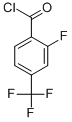 2-氟-4-(三氟甲基)苯甲酰氯結(jié)構(gòu)式_126917-10-0結(jié)構(gòu)式