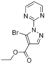 5-溴-1-(嘧啶-2-基)-1H-吡唑-4-羧酸乙酯結(jié)構(gòu)式_1269292-57-0結(jié)構(gòu)式