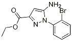 5-氨基-1-(2-溴苯基)-1H-吡唑-3-羧酸乙酯結構式_1269294-14-5結構式
