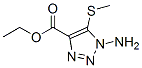 (9ci)-1-氨基-5-(甲基硫代)-1H-1,2,3-噻唑-4-羧酸乙酯結(jié)構(gòu)式_127045-27-6結(jié)構(gòu)式