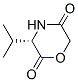 (3s)-(9ci)-3-(1-甲基乙基)-2,5-嗎啉二酮結(jié)構(gòu)式_127094-72-8結(jié)構(gòu)式
