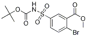 n-boc-2-溴-5-磺?；郊姿峒柞ソY(jié)構(gòu)式_1272756-19-0結(jié)構(gòu)式
