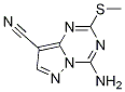 4-氨基-2-(甲基硫代)吡唑并[1,5-a][1,3,5]三嗪-8-甲腈結(jié)構(gòu)式_1273577-56-2結(jié)構(gòu)式