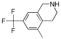 5-甲基-7-(三氟甲基)-1,2,3,4-四氫異喹啉結(jié)構(gòu)式_1280291-64-6結(jié)構(gòu)式