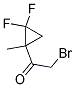 (9ci)-2-溴-1-(2,2-二氟-1-甲基環(huán)丙基)-乙酮結(jié)構(gòu)式_128073-31-4結(jié)構(gòu)式