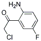 (9ci)-1-(2-氨基-5-氟苯基)-2-氯-乙酮結(jié)構(gòu)式_128076-64-2結(jié)構(gòu)式