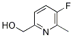 (5-氟-6-甲基吡啶-2-基)甲醇結(jié)構式_1283717-69-0結(jié)構式