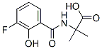 n-(3-氟-2-羥基苯甲?；?-2-甲基-丙氨酸結(jié)構(gòu)式_128396-75-8結(jié)構(gòu)式