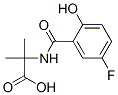 n-(5-氟-2-羥基苯甲酰基)-2-甲基-丙氨酸結(jié)構(gòu)式_128396-76-9結(jié)構(gòu)式