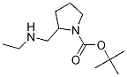 2-乙基氨基甲基-吡咯烷-1-羧酸叔丁酯結(jié)構(gòu)式_1289385-02-9結(jié)構(gòu)式