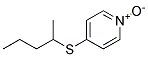 (9ci)-4-[(1-甲基丁基)硫代]-吡啶 1-氧化物結(jié)構(gòu)式_129598-83-0結(jié)構(gòu)式