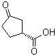 (R)3-氧代環(huán)戊烷羧酸結構式_13012-38-9結構式