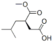 (R)-2-異丁基琥珀酸-1-甲酯結構式_130165-76-3結構式