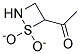 (9ci)-1-(1,1-二氧化物-1,2-硫氮雜啶-4-基)-乙酮結構式_130274-83-8結構式