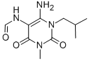 4-氨基-5-甲?；被?3-異丁基-1-甲基嘧啶-2,6-二酮結(jié)構(gòu)式_130332-59-1結(jié)構(gòu)式