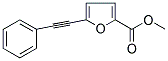 5-(2-苯基-1-乙炔)-2-糠酸甲酯結(jié)構(gòu)式_130423-85-7結(jié)構(gòu)式