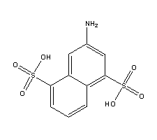 2-Amino-4,8-naphthalenedisulfonic acidStructure,131-27-1Structure 2-Amino-4,8-naphthalenedisulfonic acid Structure,131-27-1Structure