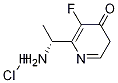 (R)-1-(3-氟ro吡啶-2-基)乙胺鹽酸鹽結構式_1311254-94-0結構式