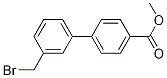 3-(溴甲基)-[1,1-聯(lián)苯]-4-羧酸甲酯結(jié)構(gòu)式_1311291-88-9結(jié)構(gòu)式