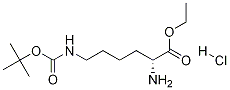 (R)-2-氨基-6-((叔丁氧基羰基)氨基)己酸乙酯鹽酸鹽結(jié)構(gòu)式_1313278-02-2結(jié)構(gòu)式