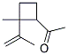 (9ci)-1-[2-甲基-2-(1-甲基乙烯)環(huán)丁基]-乙酮結(jié)構(gòu)式_131510-65-1結(jié)構(gòu)式