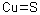 Copper(ii) sulfide Structure,1317-40-4Structure