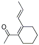 (z)-(9ci)-1-[2-(1-丙烯基)-1-環(huán)己烯-1-基]-乙酮結(jié)構(gòu)式_132079-96-0結(jié)構(gòu)式