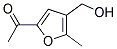 (9ci)-1-[4-(羥基甲基)-5-甲基-2-呋喃]-乙酮結(jié)構(gòu)式_132332-04-8結(jié)構(gòu)式