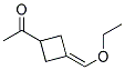 (9ci)-1-[3-(乙氧基亞甲基)環(huán)丁基]-乙酮結(jié)構(gòu)式_132803-23-7結(jié)構(gòu)式