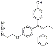 (E/Z)-N,N-二去甲基-4-羥基他莫昔芬2’-疊氮化物結(jié)構(gòu)式_1331643-32-3結(jié)構(gòu)式