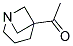 (9ci)-1-(1-氮雜雙環(huán)[3.1.1]庚-5-基)-乙酮結構式_133998-51-3結構式