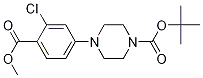 4-(4-boc-1-哌嗪)-2-氯苯甲酸甲酯結構式_1346597-59-8結構式