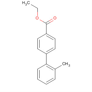 2’-甲基聯(lián)苯-4-羧酸乙酯結(jié)構(gòu)式_134694-65-8結(jié)構(gòu)式