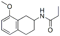 8-甲氧基-2-丙胺四氫萘結(jié)構(gòu)式_134865-70-6結(jié)構(gòu)式