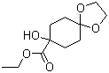 1-羥基-4,4-（乙烯二氧）環(huán)己基甲酸乙酯結(jié)構(gòu)式_134970-49-3結(jié)構(gòu)式