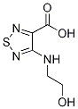 4-(2-羥基-乙基氨基)-[1,2,5]噻二唑-3-羧酸結(jié)構(gòu)式_135086-65-6結(jié)構(gòu)式