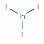 Indium(iii) iodideStructure,13510-35-5Structure Indium(iii) iodide Structure,13510-35-5Structure
